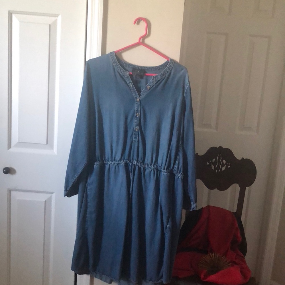 Lucky Brand denim dress.